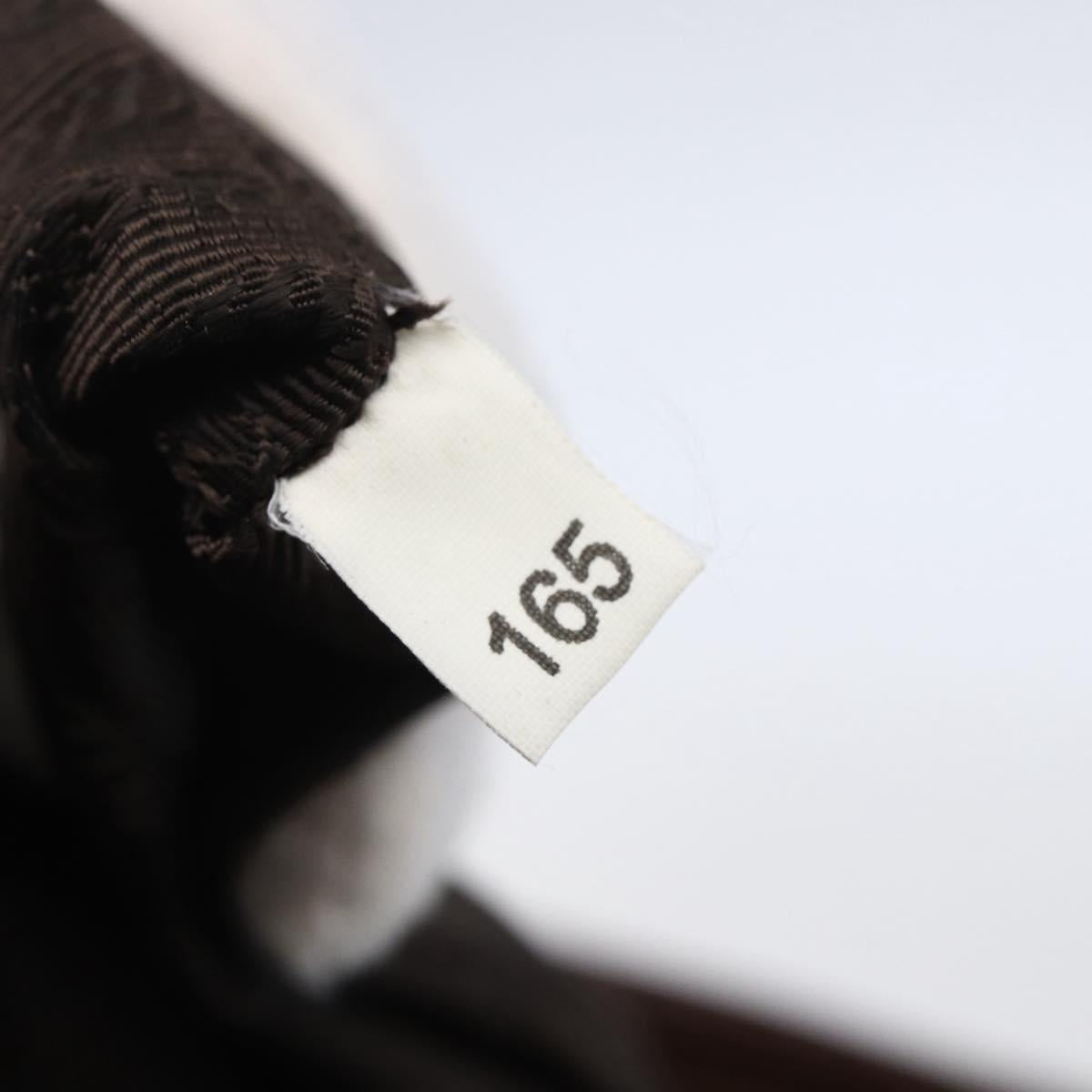 PRADA Tote Bag Nylon Khaki Gold Auth ep11268