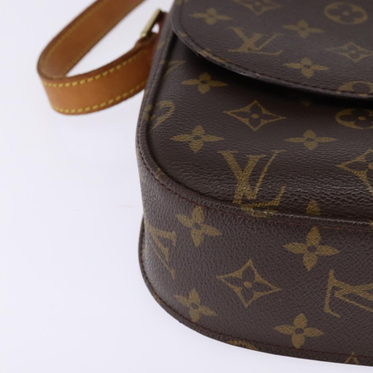 LOUIS VUITTON Monogram Saint Cloud GM Shoulder Bag M51242 LV Auth ep11273