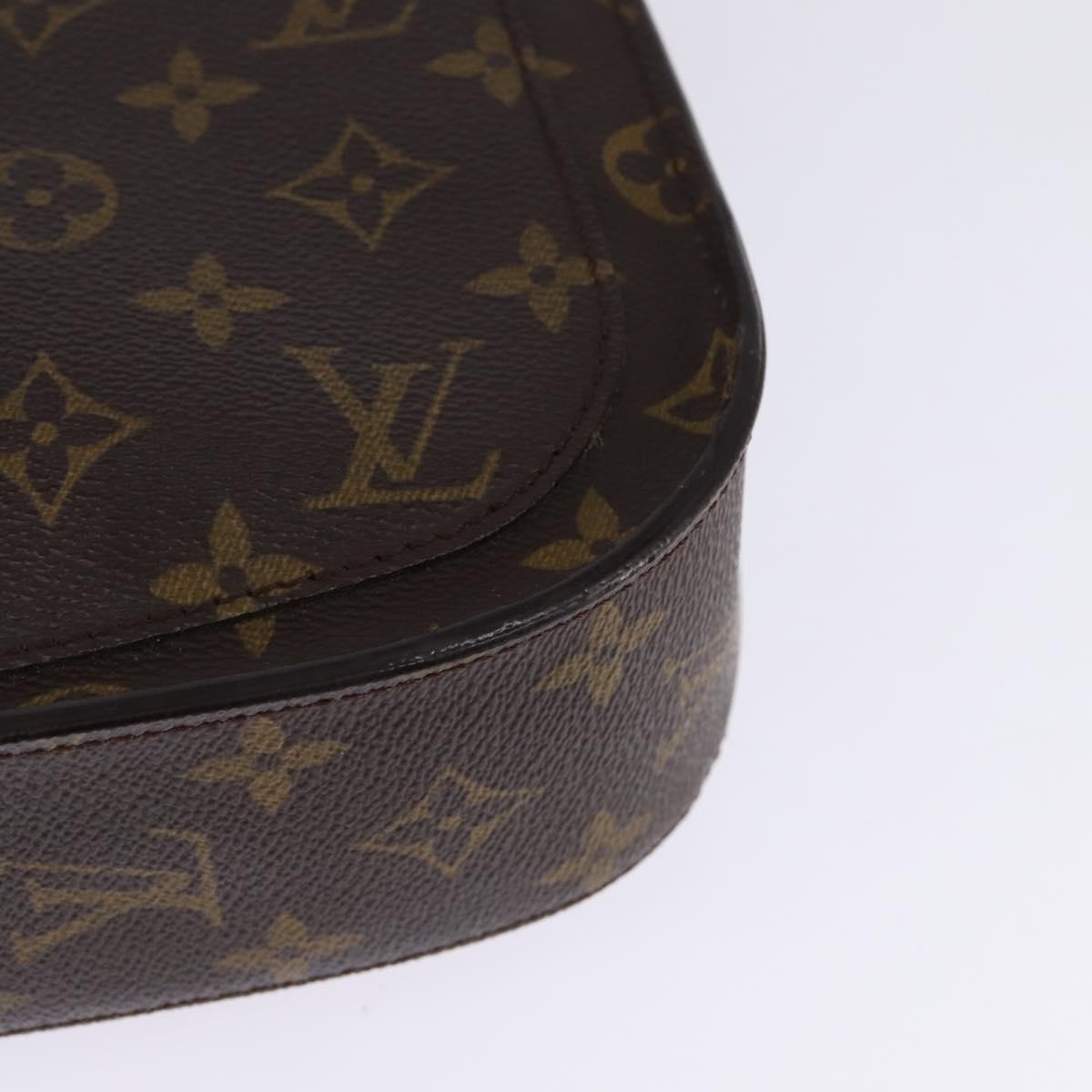 LOUIS VUITTON Monogram Saint Cloud GM Shoulder Bag M51242 LV Auth ep11273