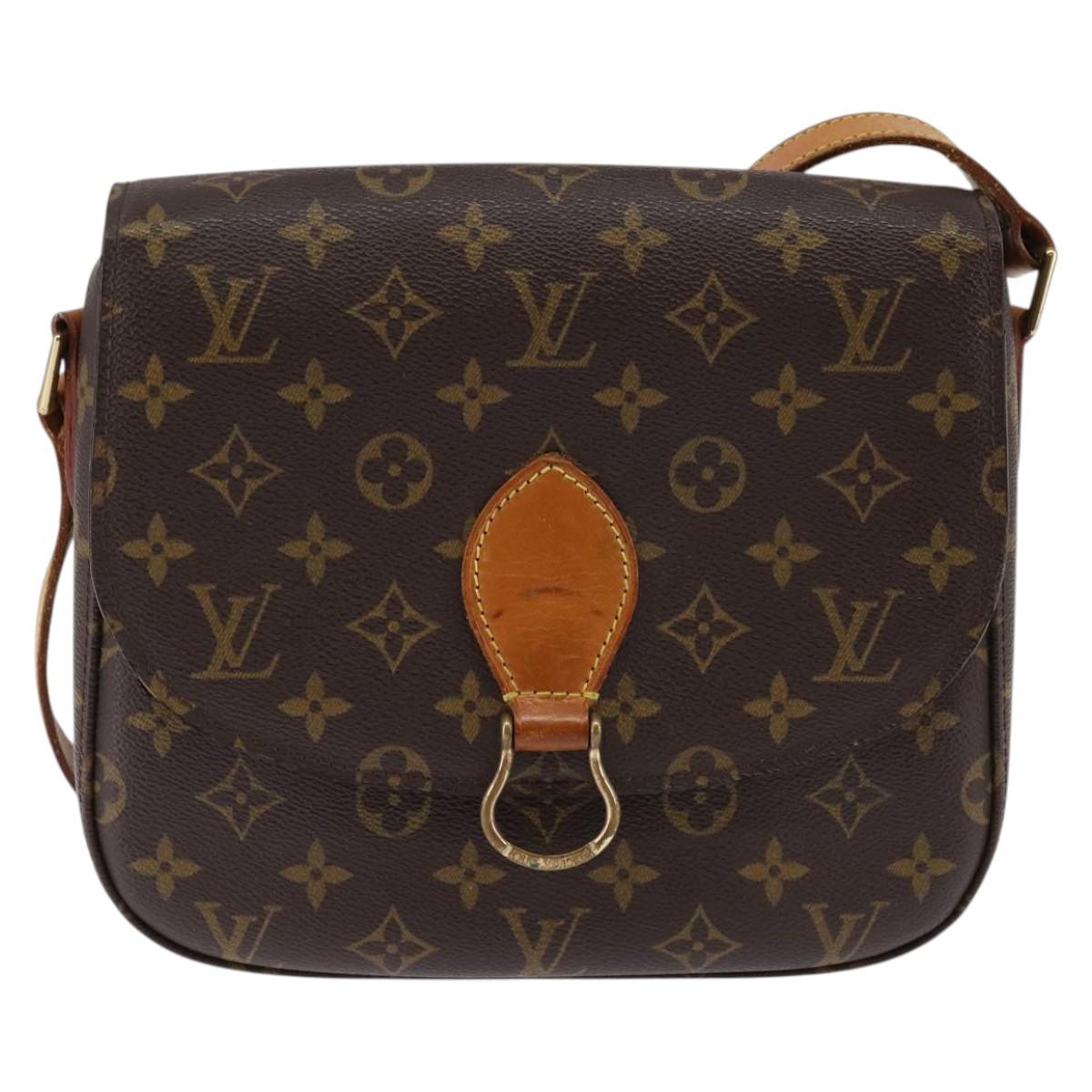 LOUIS VUITTON Monogram Saint Cloud GM Shoulder Bag M51242 LV Auth ep11273