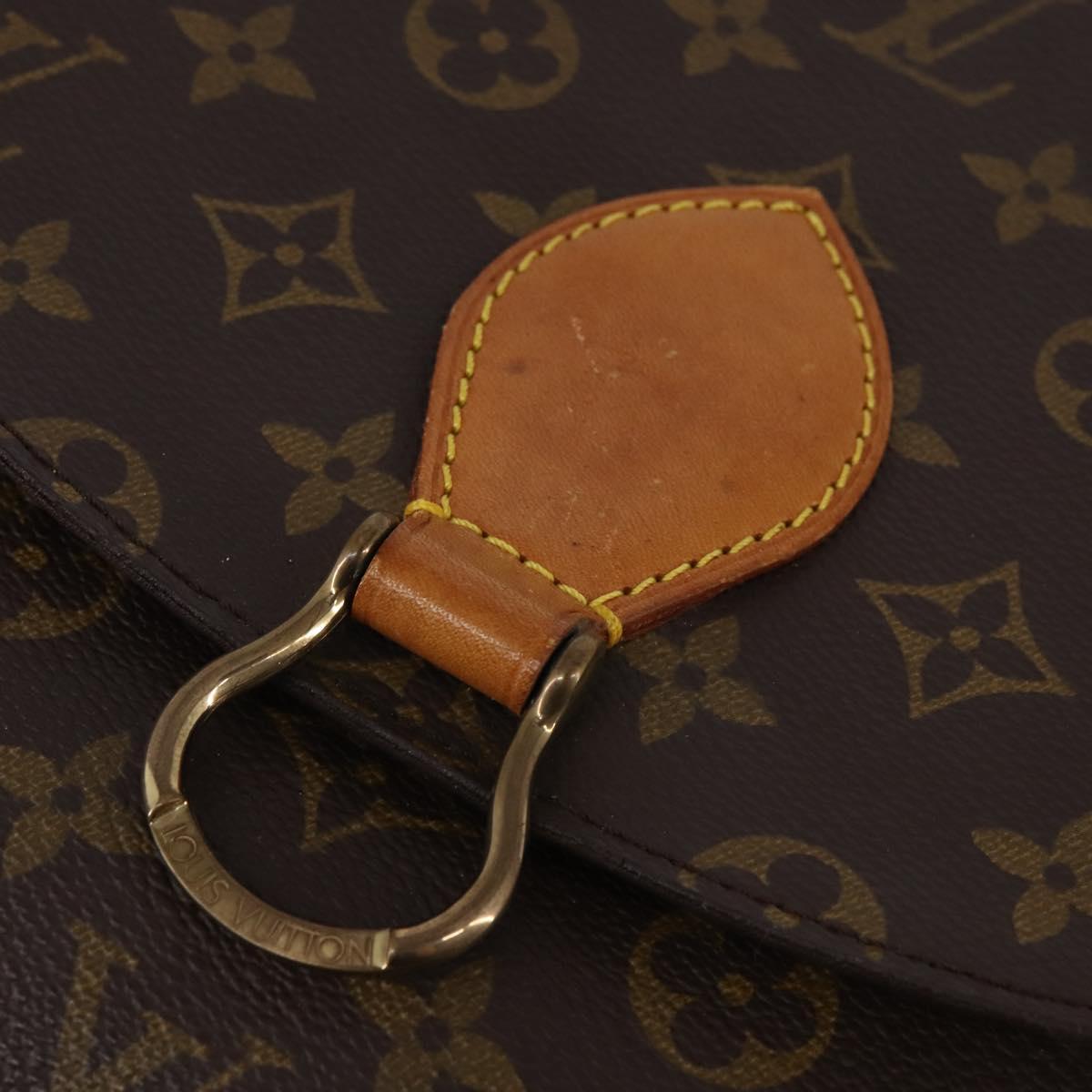 LOUIS VUITTON Monogram Saint Cloud GM Shoulder Bag M51242 LV Auth ep11278
