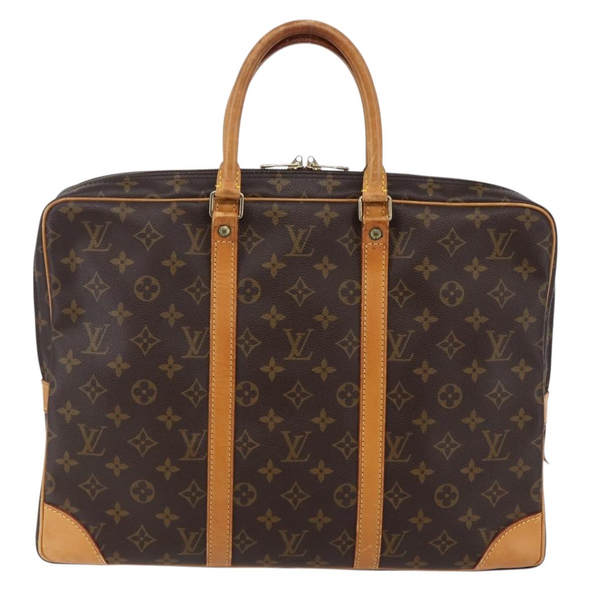 LOUIS VUITTON Monogram Porte Documents Voyage Business Bag M53361 Auth ep11294