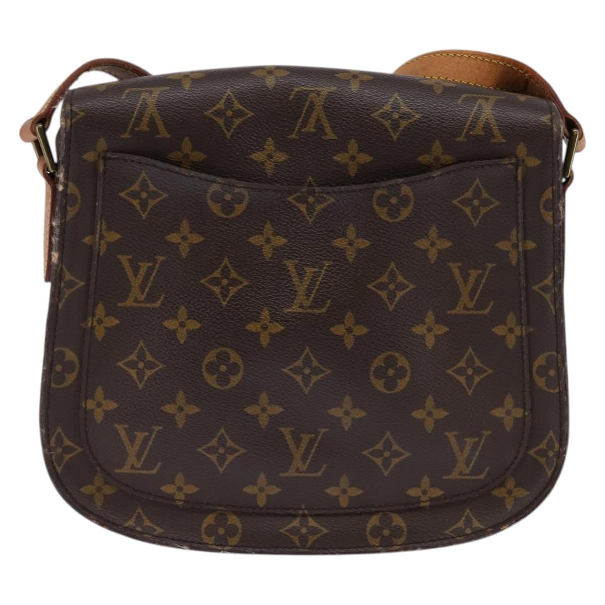 LOUIS VUITTON Monogram Saint Cloud GM Shoulder Bag M51242 LV Auth ep11308