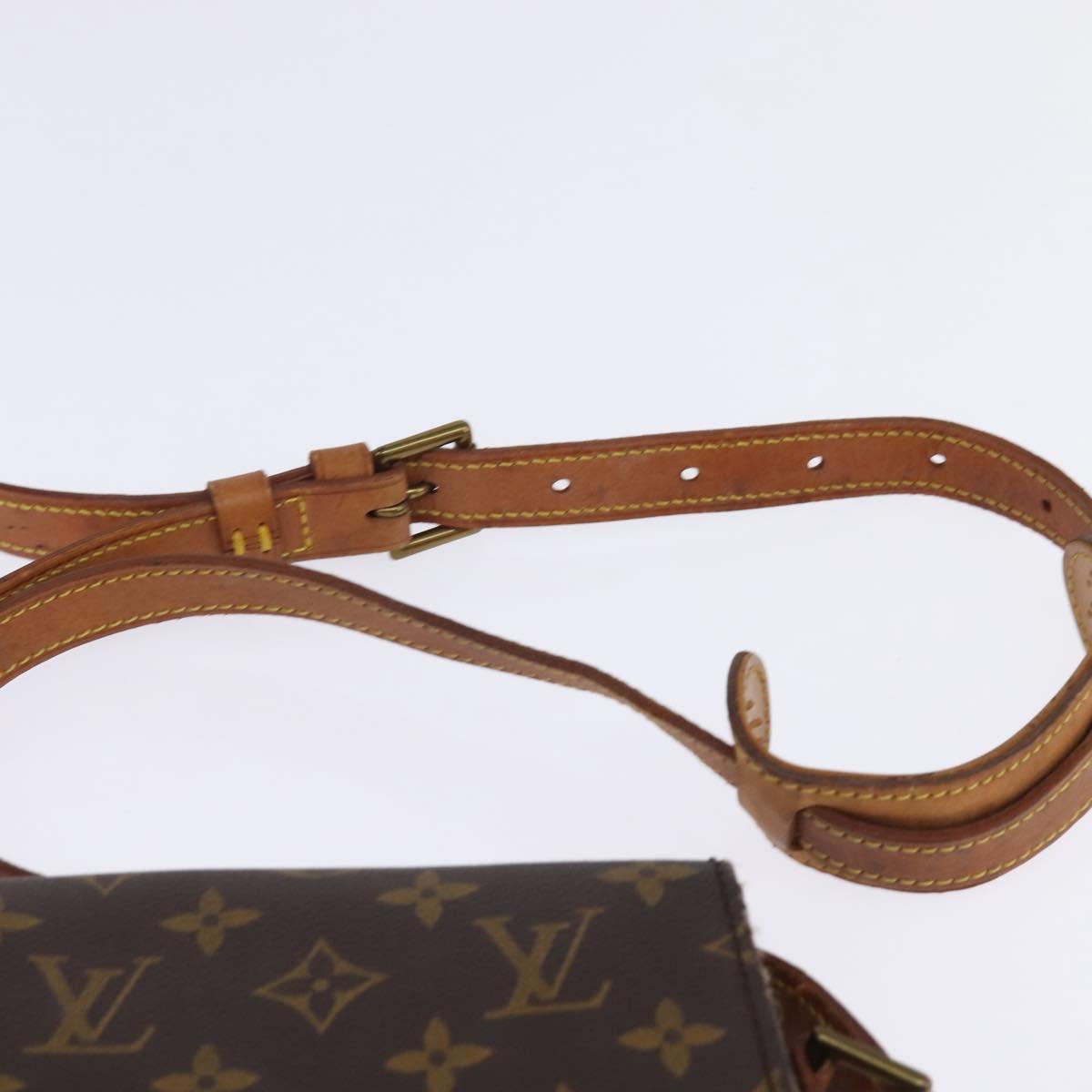 LOUIS VUITTON Monogram Saint Cloud GM Shoulder Bag M51242 LV Auth ep11308