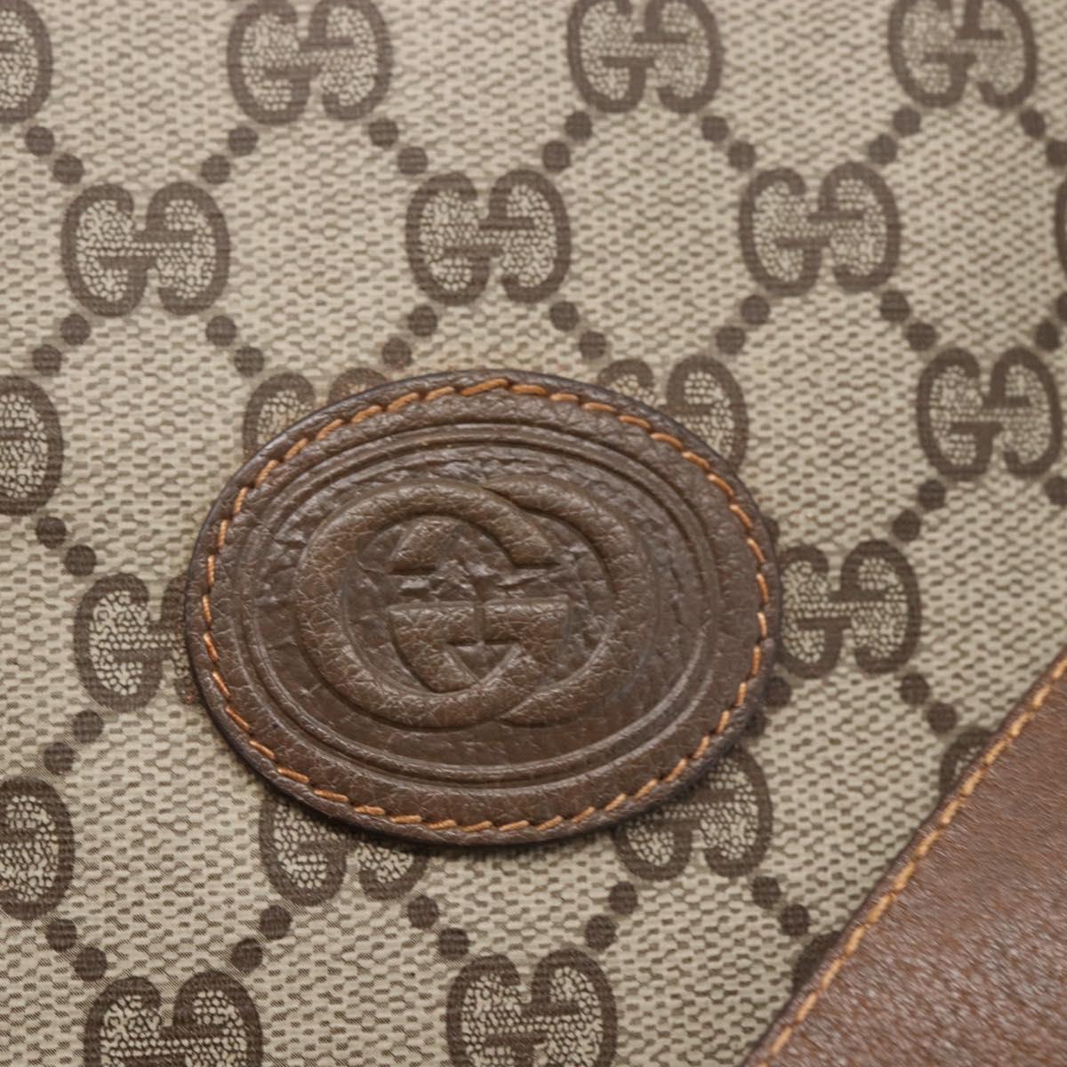 GUCCI GG Supreme Tote Bag PVC Beige 002 123 0093 Auth ep11324