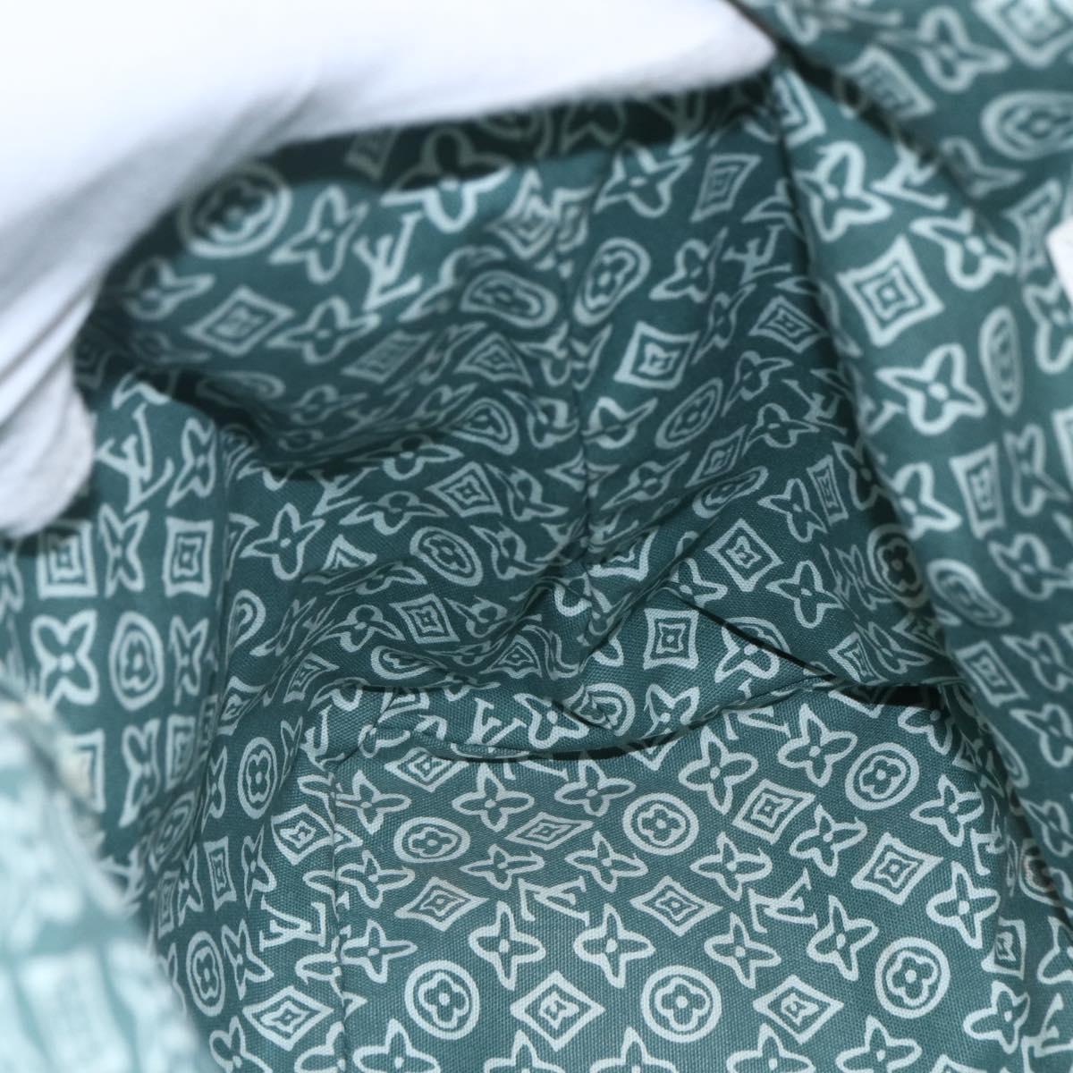 LOUIS VUITTON Cruise line Taicienne PM Bag Canvas Green M95678 LV Auth ep11328