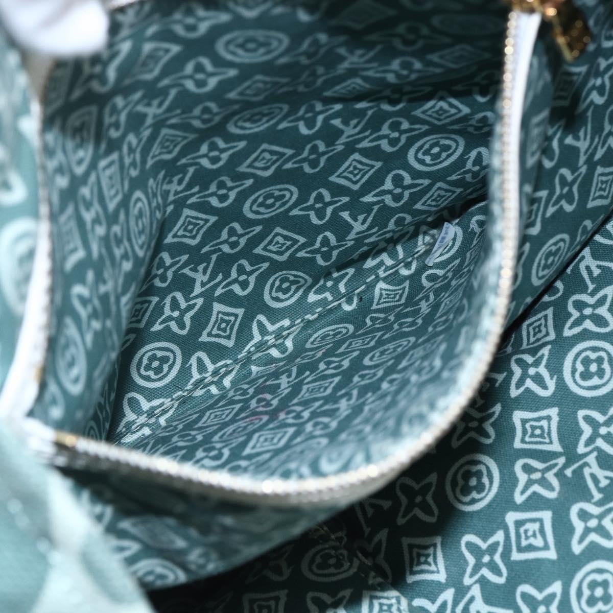 LOUIS VUITTON Cruise line Taicienne PM Bag Canvas Green M95678 LV Auth ep11328