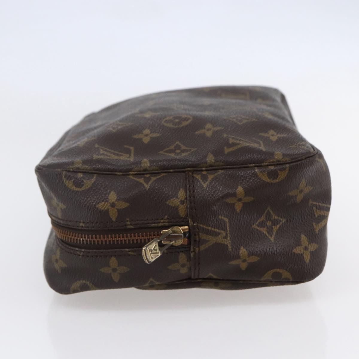 LOUIS VUITTON Monogram Trousse Toilette 28 Clutch Bag M47522 LV Auth ep11330