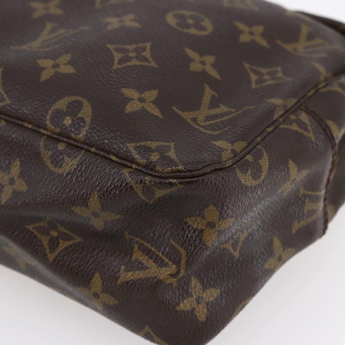 LOUIS VUITTON Monogram Trousse Toilette 28 Clutch Bag M47522 LV Auth ep11330