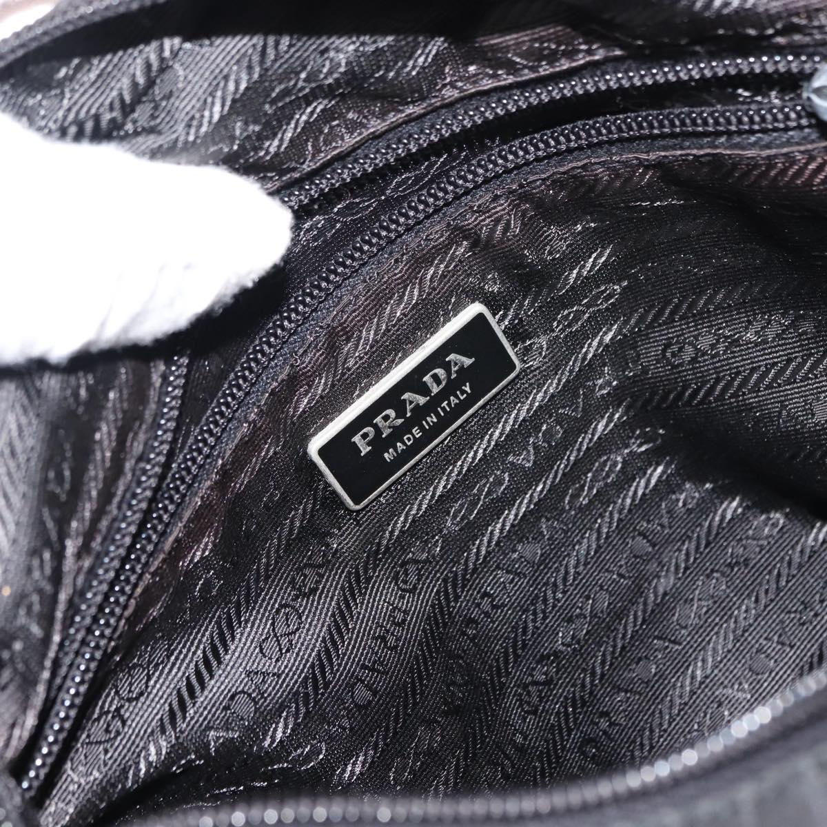 PRADA Shoulder Bag Nylon Black Auth ep11334