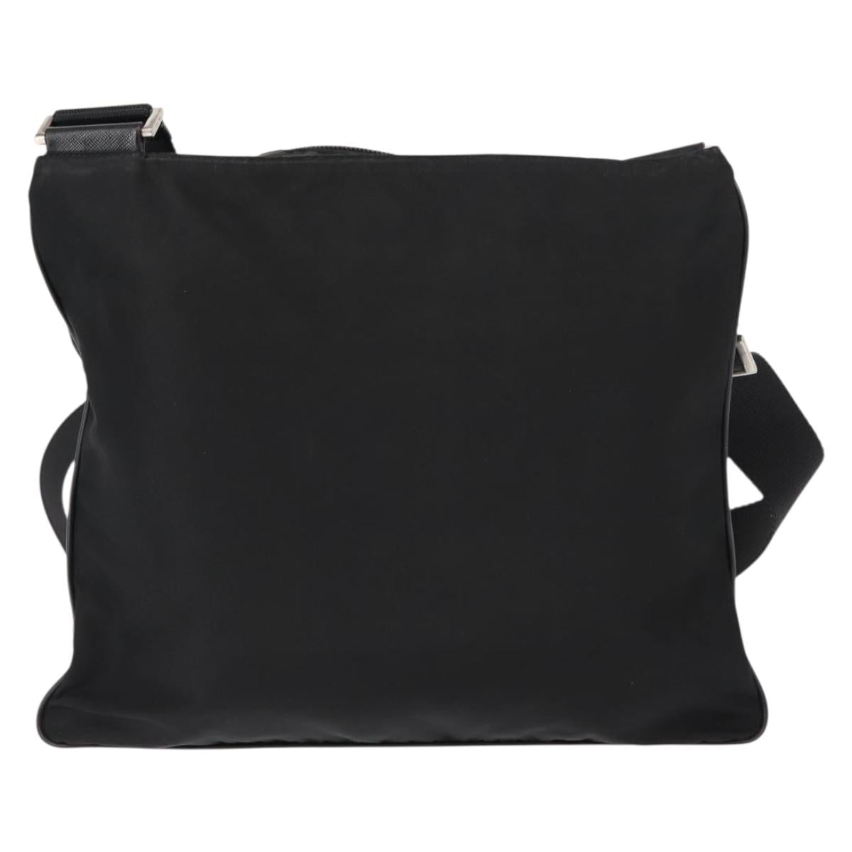 PRADA Shoulder Bag Nylon Black Auth ep11334