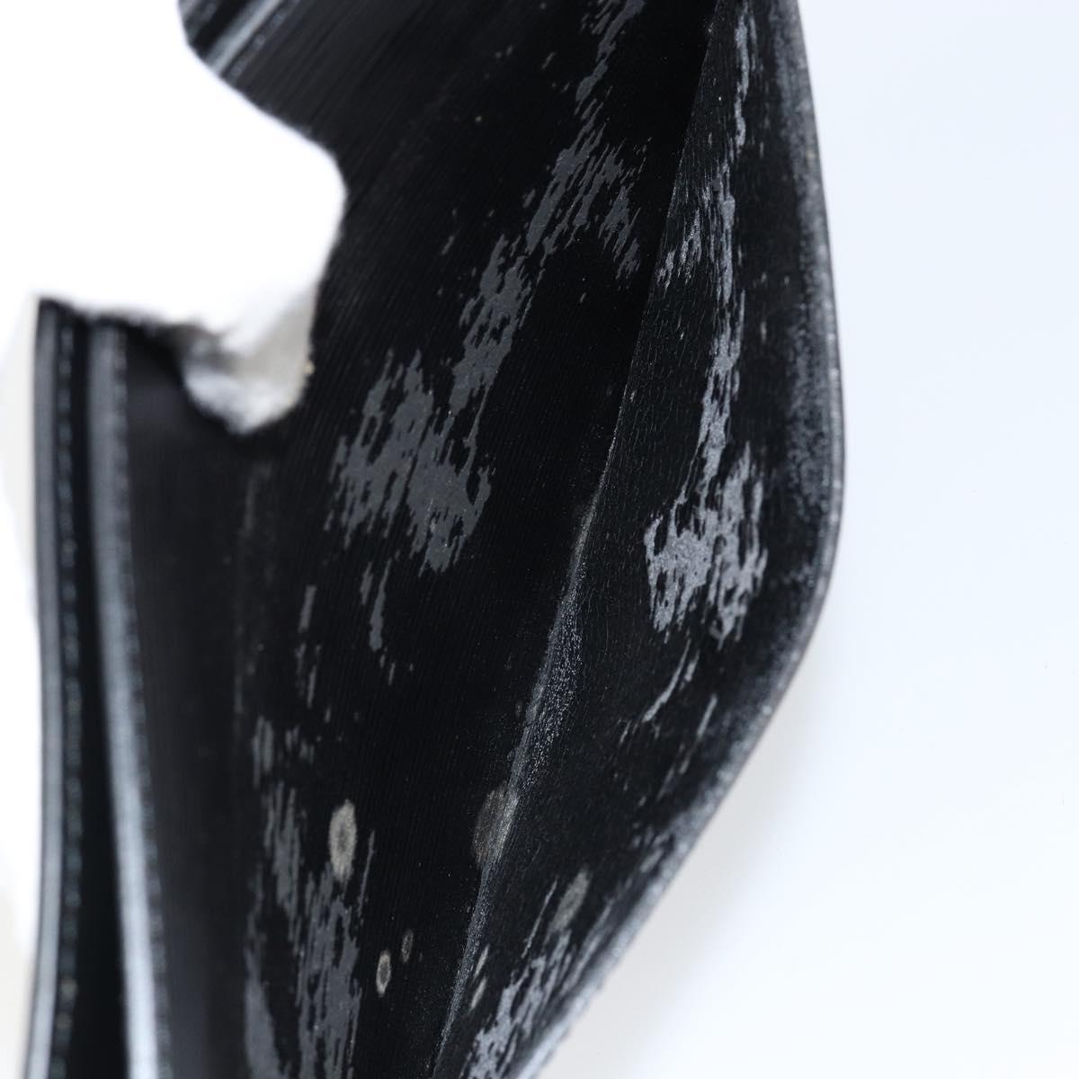 LOUIS VUITTON Epi Pochette Homme Clutch Bag Black Noir M52522 LV Auth ep11385