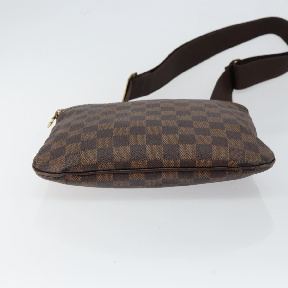 LOUIS VUITTON Damier Ebene Pochette Bosphore Shoulder Bag N51111 LV Auth ep11391