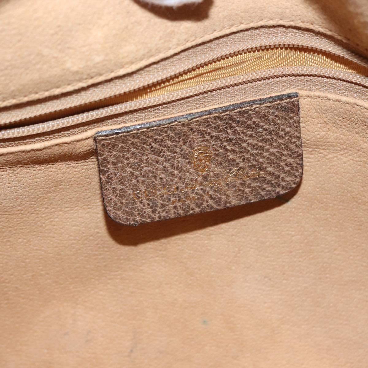 GUCCI GG Supreme Web Sherry Line Shoulder Bag PVC Beige 56 02 005 Auth ep11392