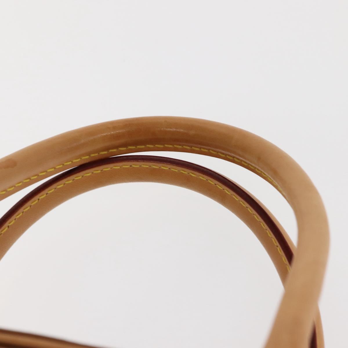 LOUIS VUITTON Monogram Vernis Tompkins Square Bag Bronze M91103 LV Auth ep11403