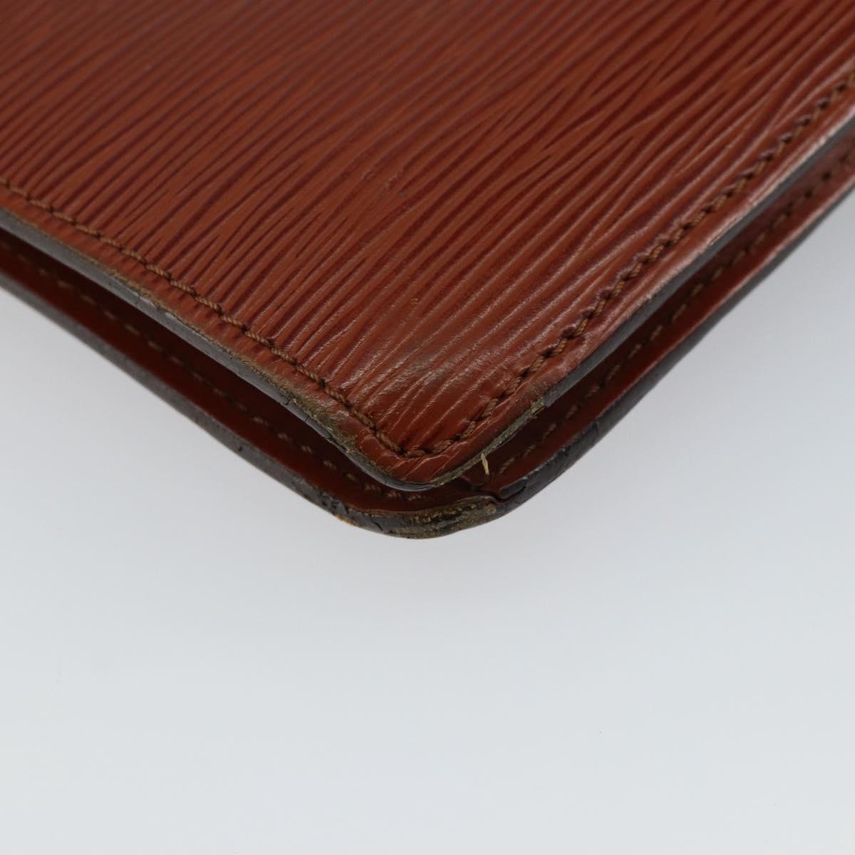 LOUIS VUITTON Epi Monceau 28 Hand Bag Brown M52123 LV Auth ep11411