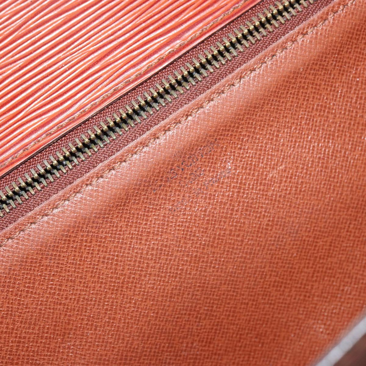 LOUIS VUITTON Epi Monceau 28 Hand Bag Brown M52123 LV Auth ep11411