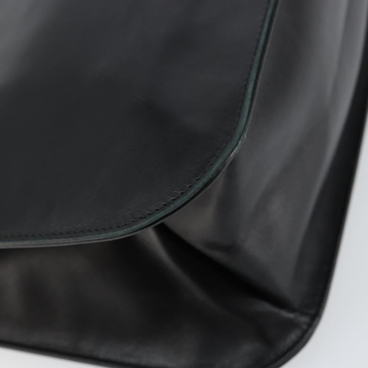 GUCCI Shoulder Bag Leather Black 001 3167 Auth ep11421