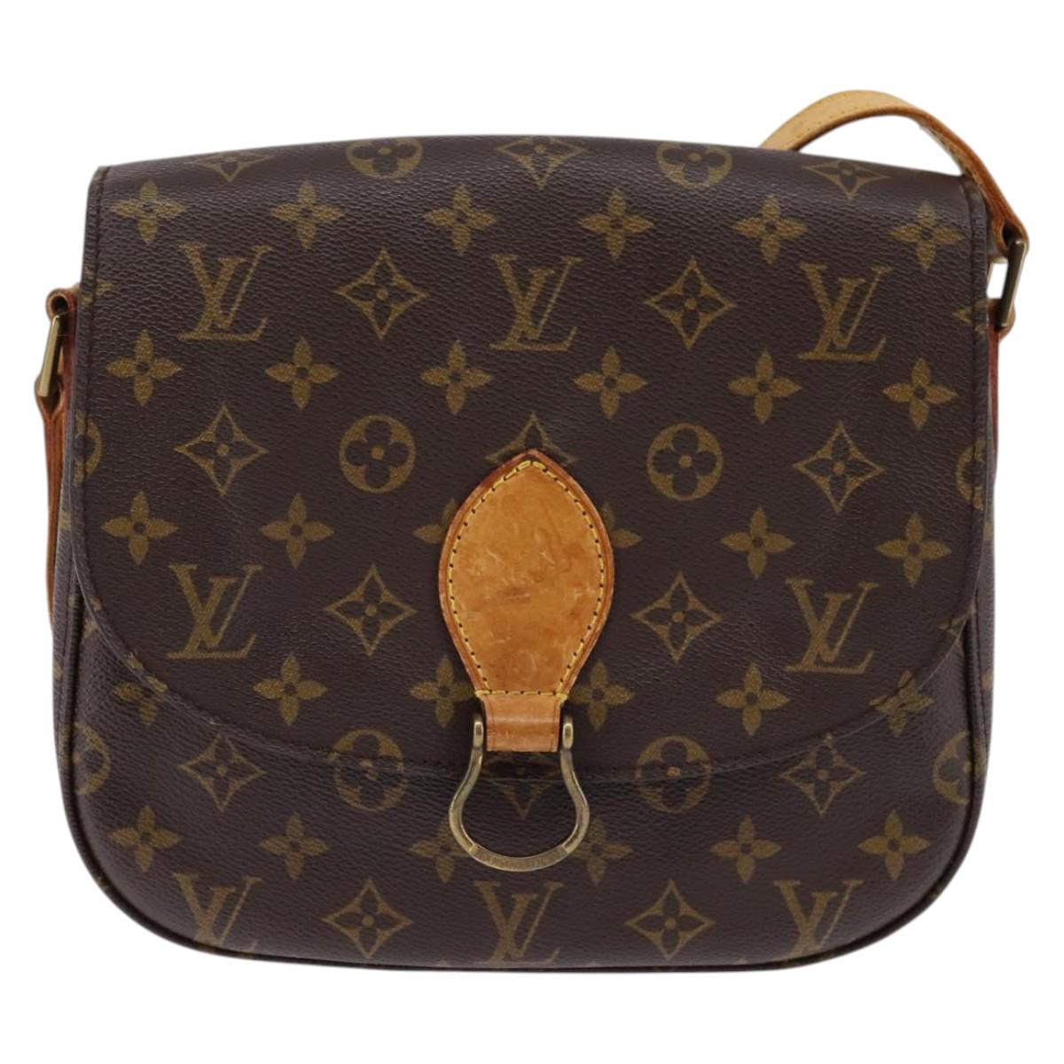 LOUIS VUITTON Monogram Saint Cloud GM Shoulder Bag M51242 LV Auth ep11423