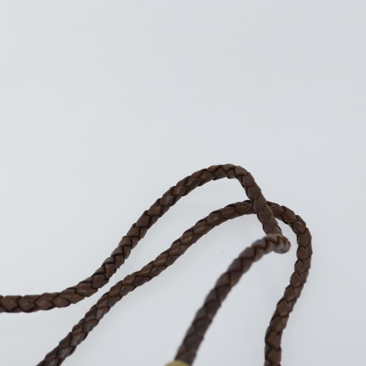 GUCCI GG Canvas Shoulder Bag Beige Gold 109143 Auth ep11443