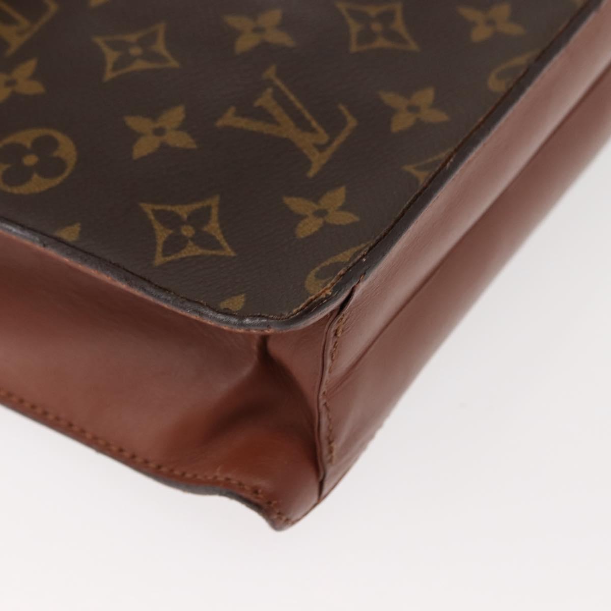 LOUIS VUITTON Monogram Porte Documents Bandouliere Bag M53338 LV Auth ep11473