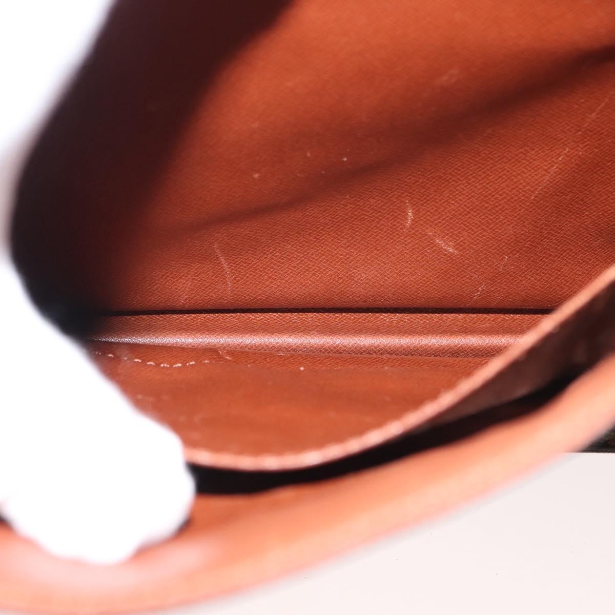 LOUIS VUITTON Monogram Porte Documents Bandouliere Bag M53338 LV Auth ep11473