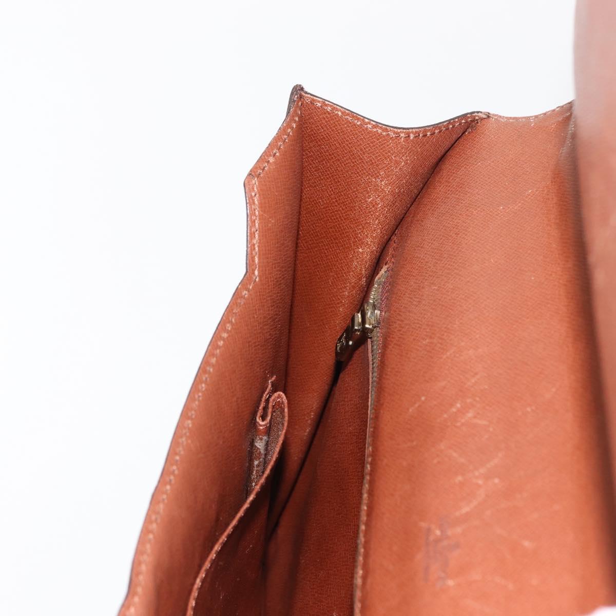 LOUIS VUITTON Monogram Porte Documents Bandouliere Bag M53338 LV Auth ep11473