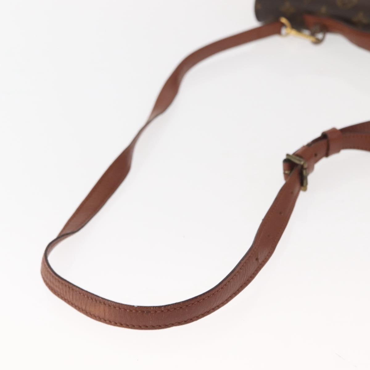 LOUIS VUITTON Monogram Porte Documents Bandouliere Bag M53338 LV Auth ep11473