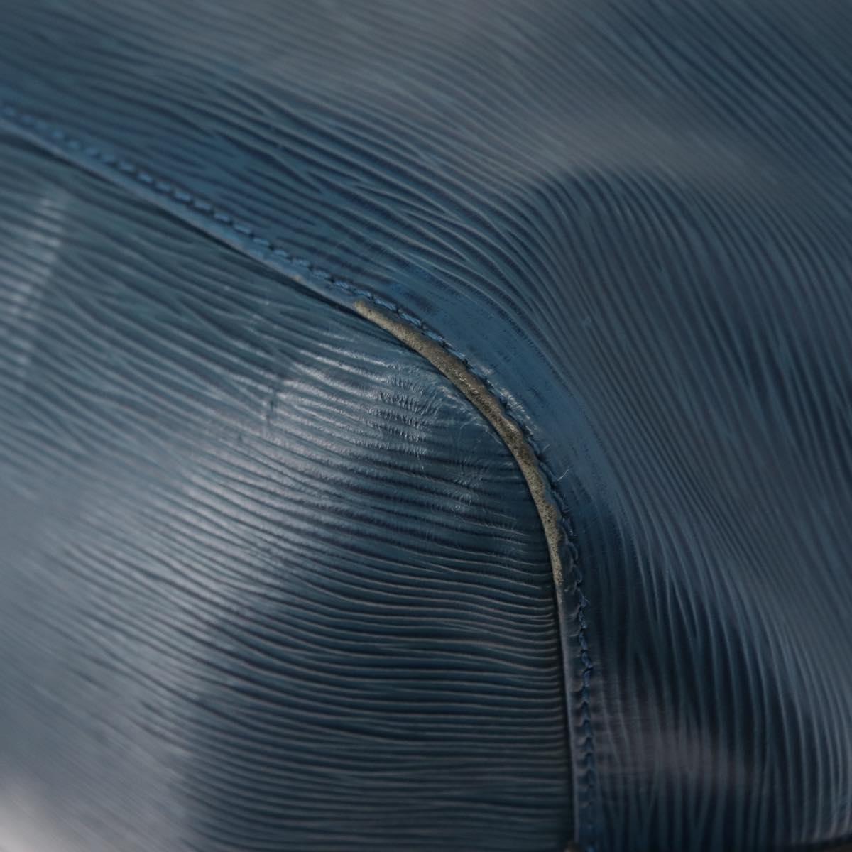 LOUIS VUITTON Epi Petit Noe Shoulder Bag Blue M44105 LV Auth ep11535