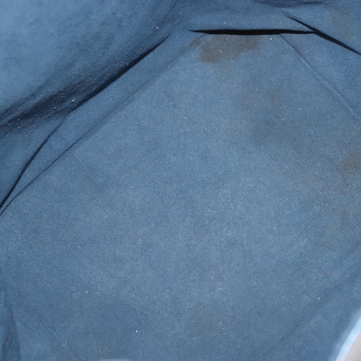 LOUIS VUITTON Epi Petit Noe Shoulder Bag Blue M44105 LV Auth ep11535