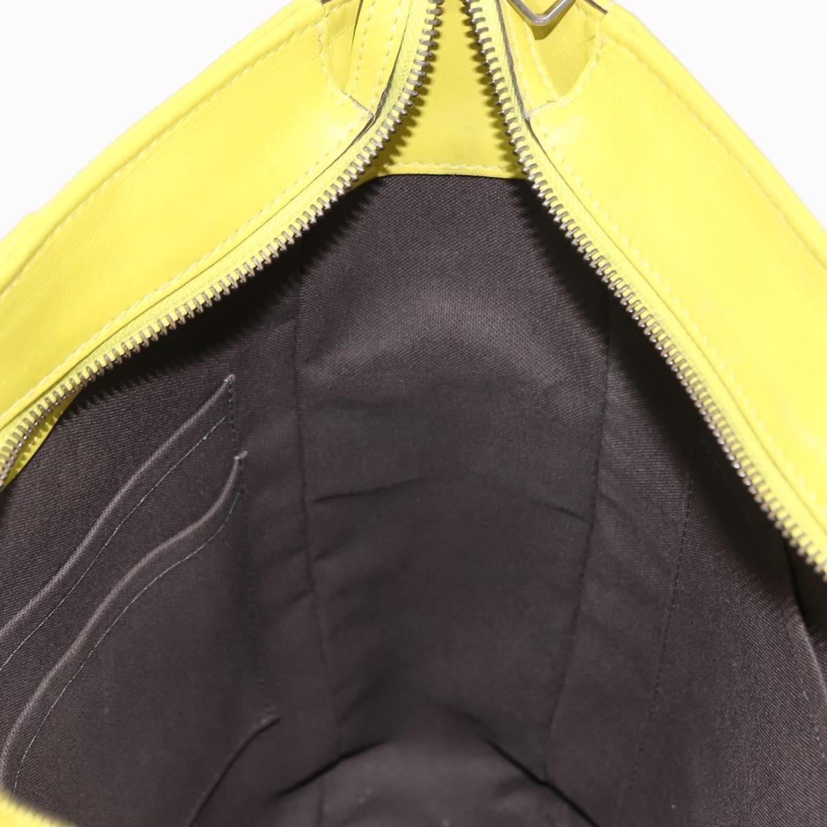 LOUIS VUITTON Damier Anfini Tadao PM 2Way Bag Bag Yellow N41393 LV Auth ep11572