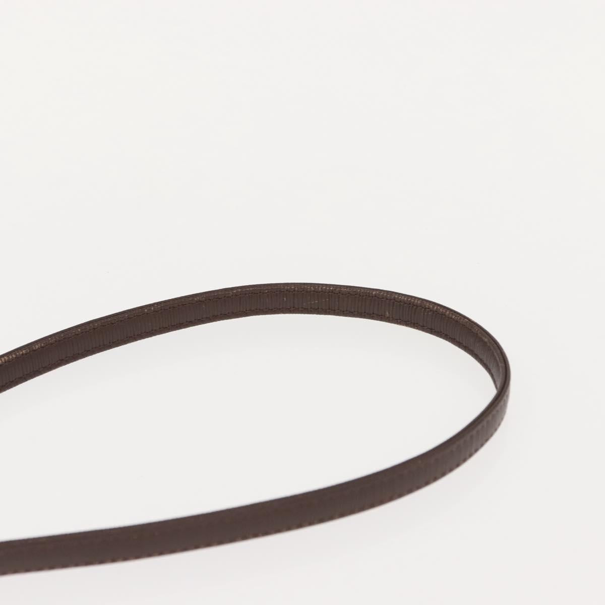 Burberrys Nova Check Shoulder Bag Canvas Beige gold Auth ep11586