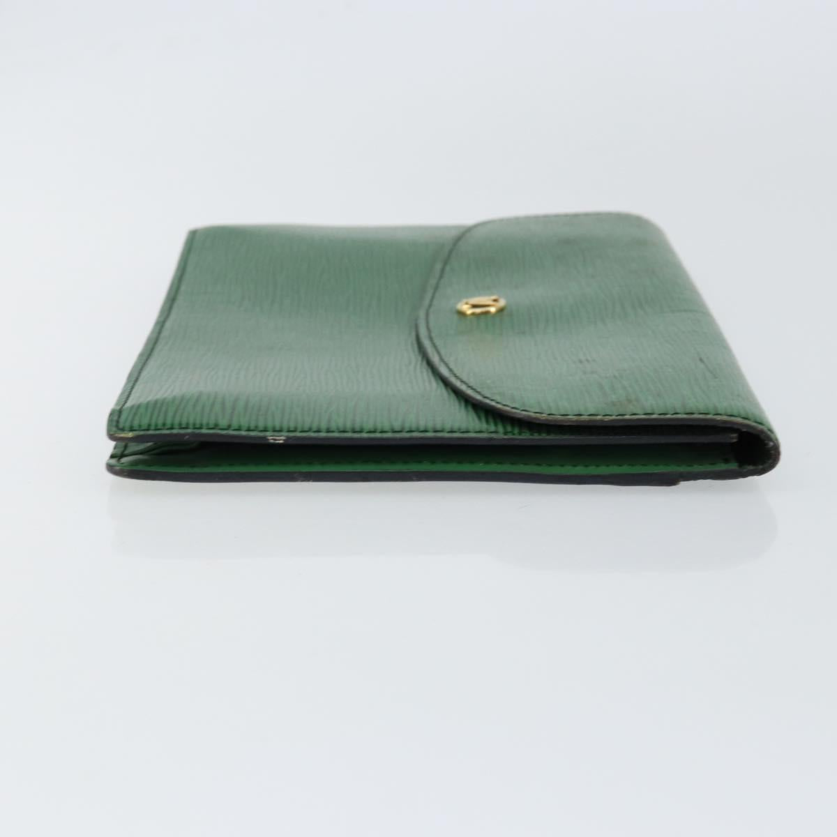 LOUIS VUITTON Epi Montaigne 27 Clutch Bag Green M52654 LV Auth ep11589