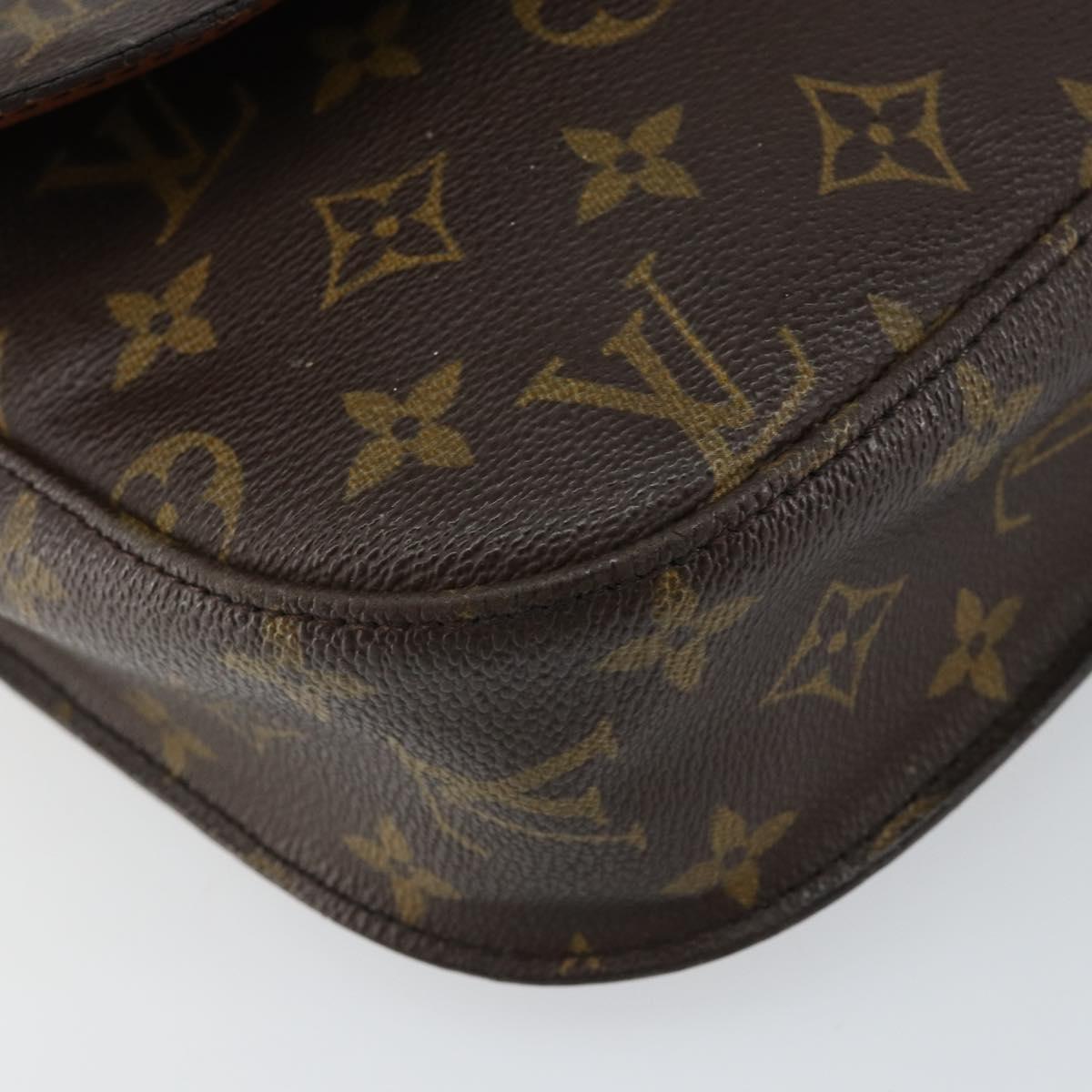 LOUIS VUITTON Monogram Saint Cloud GM Shoulder Bag M51242 LV Auth ep11602