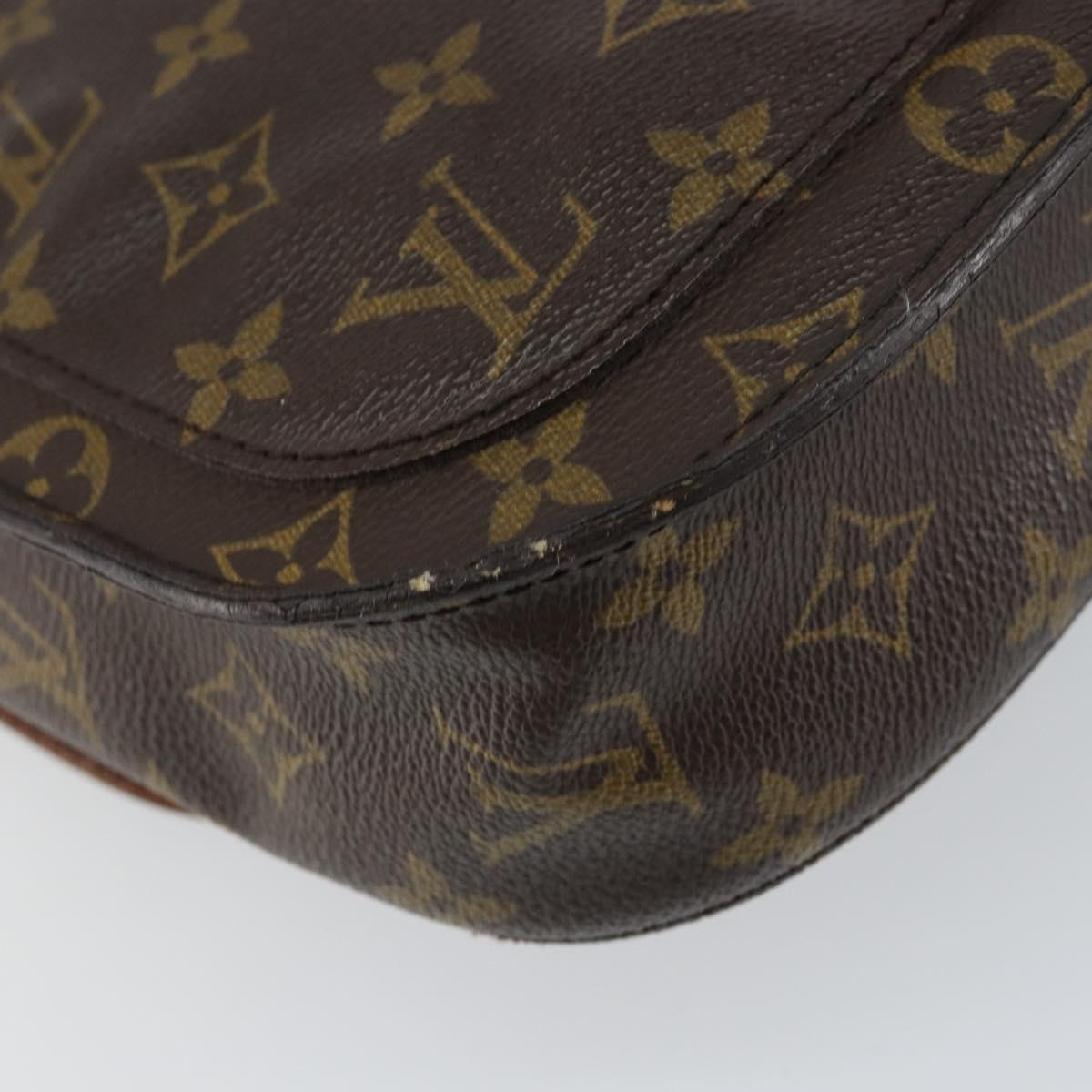 LOUIS VUITTON Monogram Saint Cloud GM Shoulder Bag M51242 LV Auth ep11602