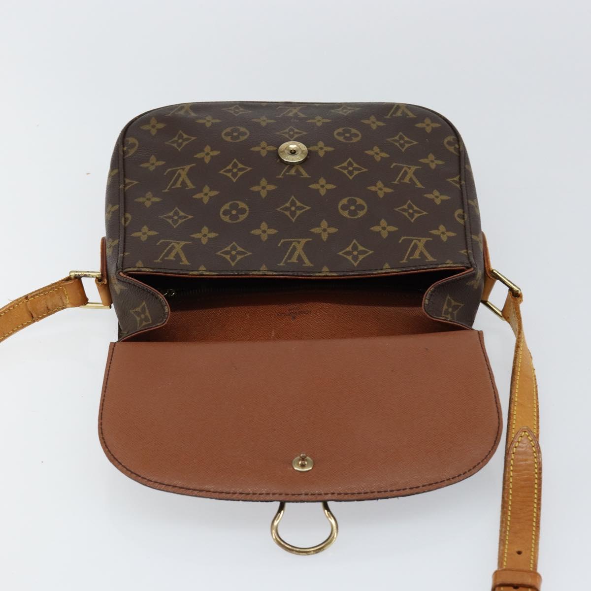 LOUIS VUITTON Monogram Saint Cloud GM Shoulder Bag M51242 LV Auth ep11602