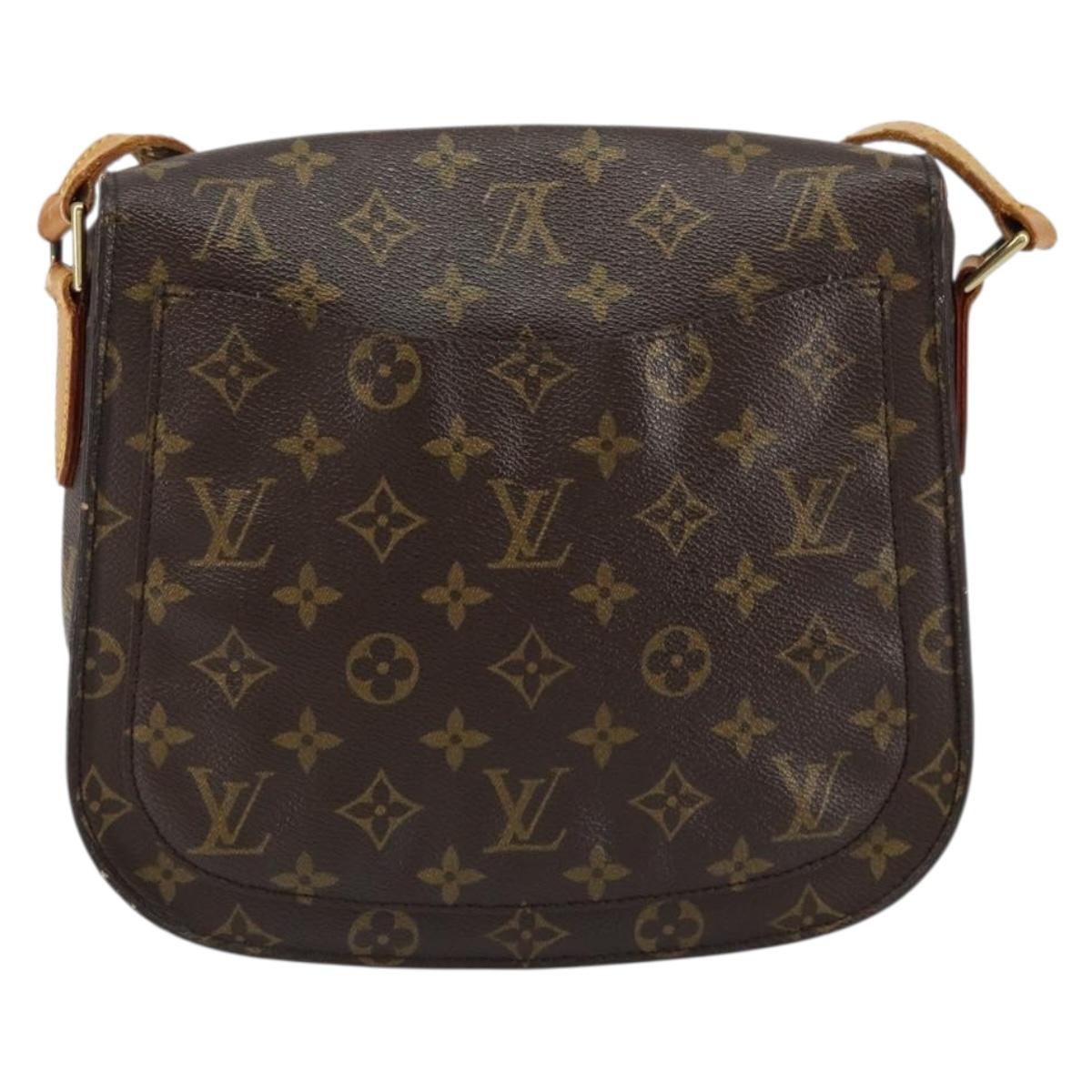 LOUIS VUITTON Monogram Saint Cloud GM Shoulder Bag M51242 LV Auth ep11602