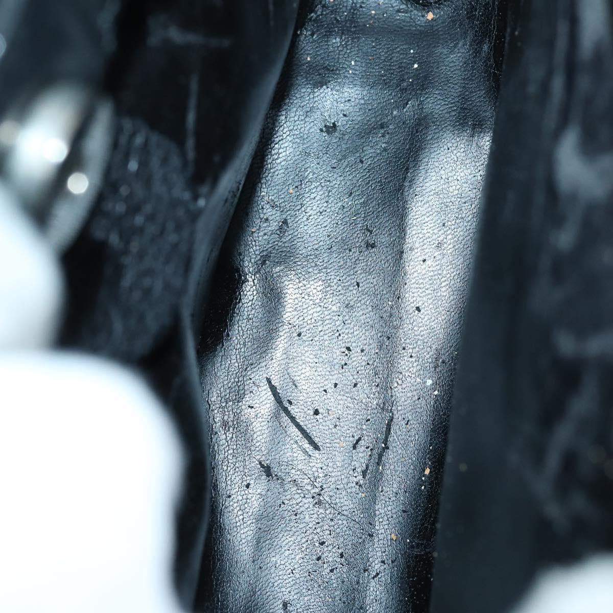 GUCCI Hand Bag Leather 2way Black 000 2058 0308 6 Auth ep11608