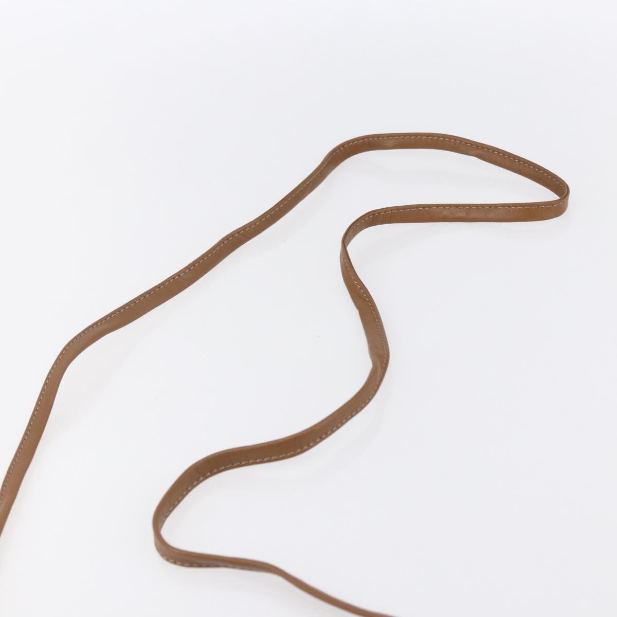 Christian Dior Honeycomb Canvas Shoulder Bag PVC Khaki Gold Auth ep11695