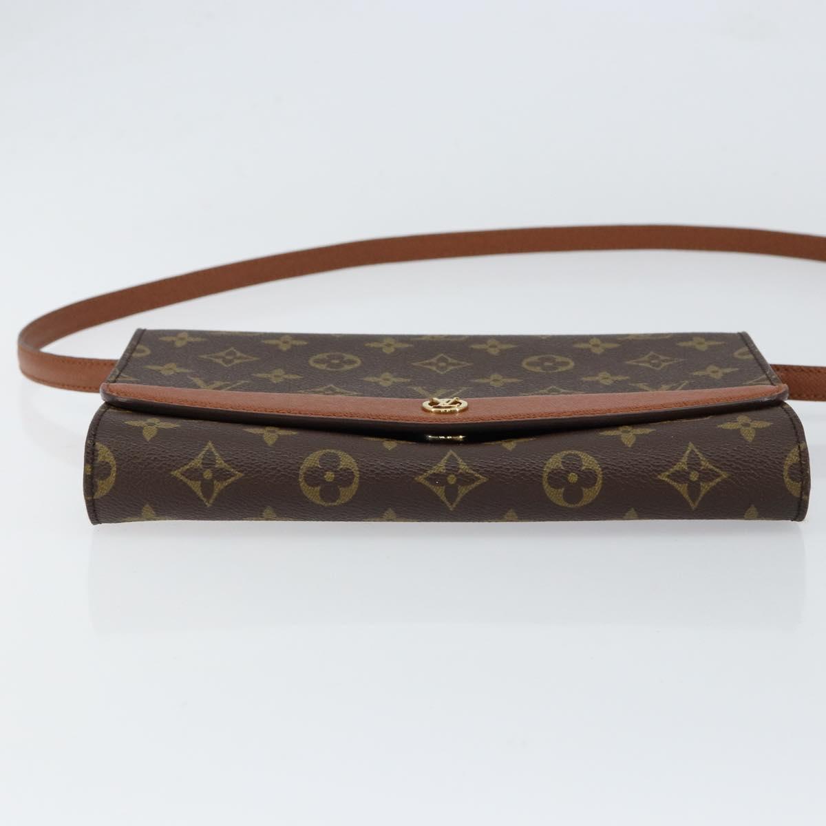 LOUIS VUITTON Monogram Bordeaux 24 Shoulder Bag M51798 LV Auth ep11698
