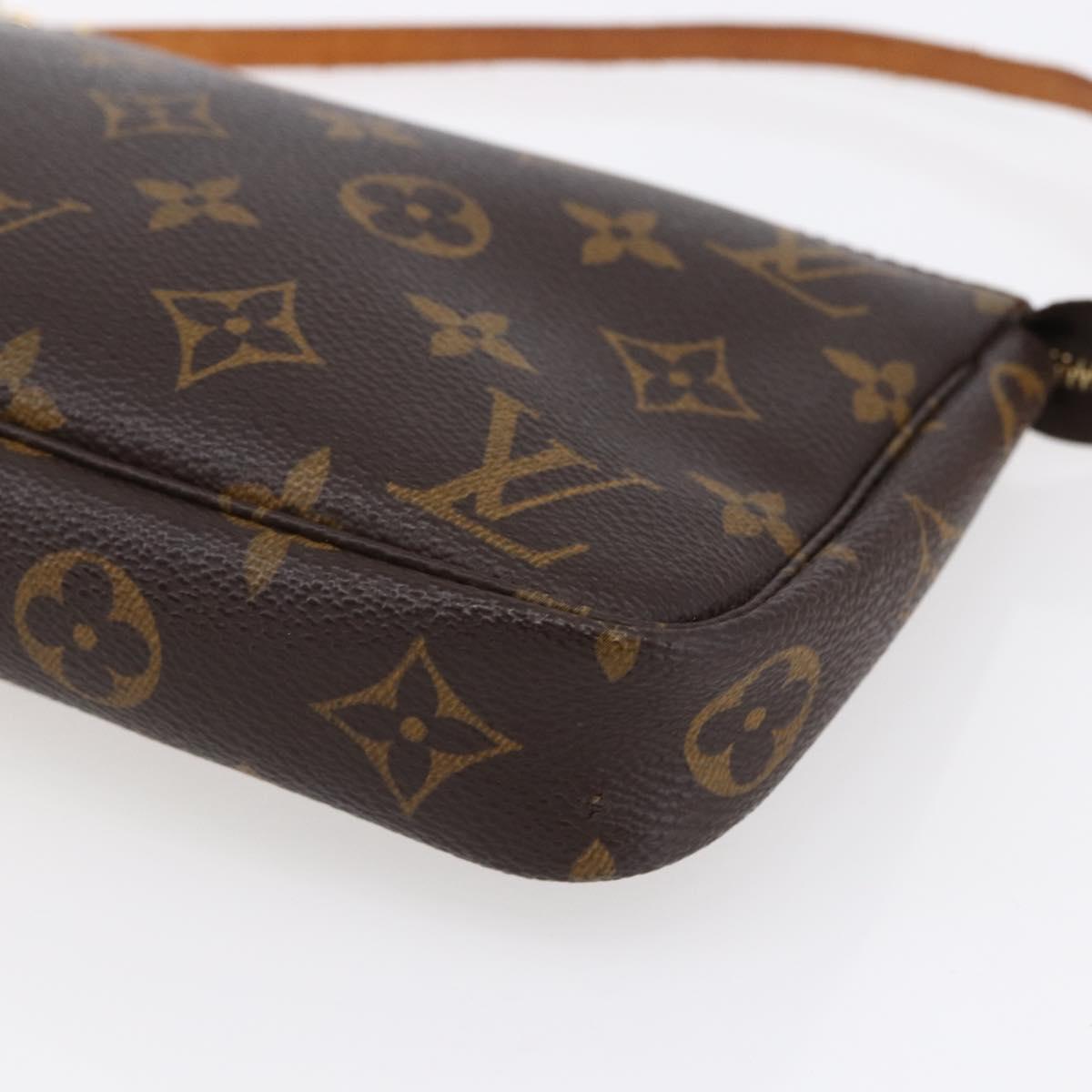 LOUIS VUITTON Monogram Pochette Accessoires Pouch M51980 LV Auth ep11703