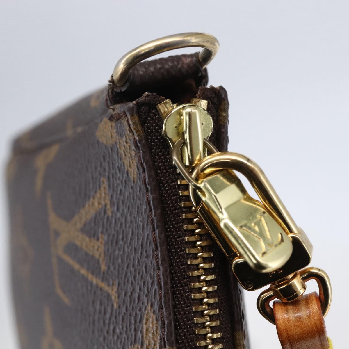 LOUIS VUITTON Monogram Pochette Accessoires Pouch M51980 LV Auth ep11703