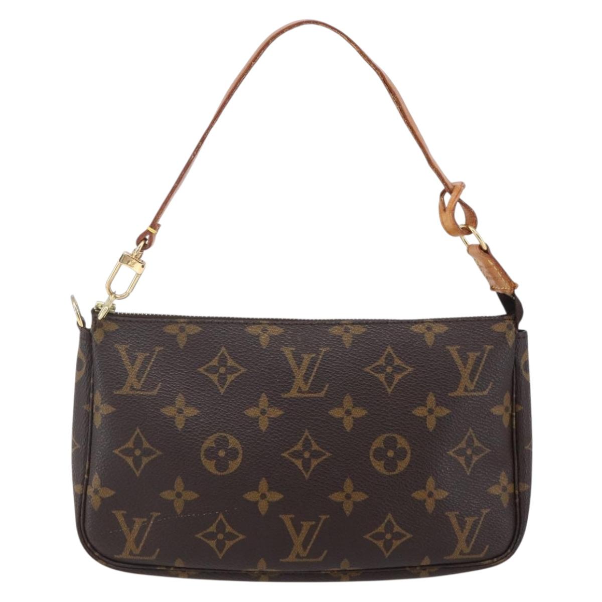 LOUIS VUITTON Monogram Pochette Accessoires Pouch M51980 LV Auth ep11703
