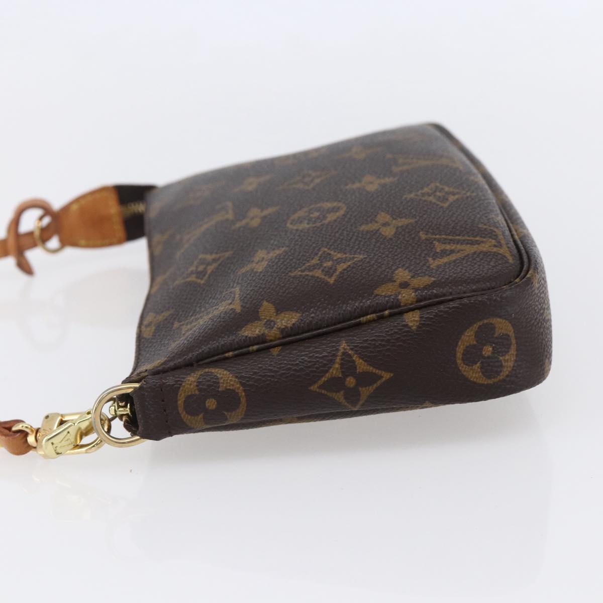 LOUIS VUITTON Monogram Pochette Accessoires Pouch M51980 LV Auth ep11703