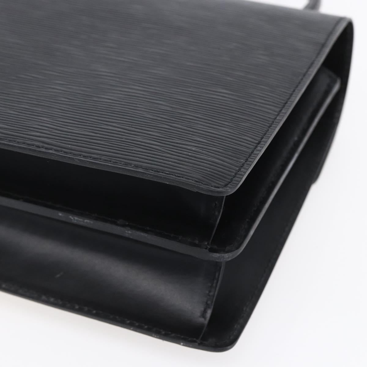 LOUIS VUITTON Epi Concorde Hand Bag Black M52132 LV Auth ep11722