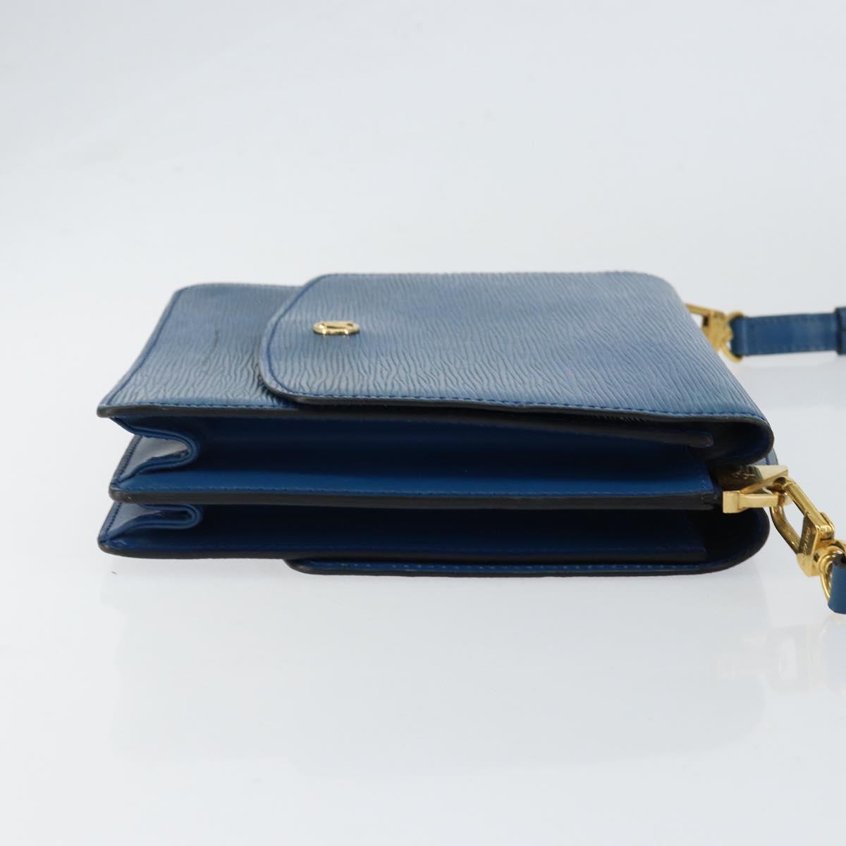 LOUIS VUITTON Epi Grenel Shoulder Bag Blue M52362 LV Auth ep11728