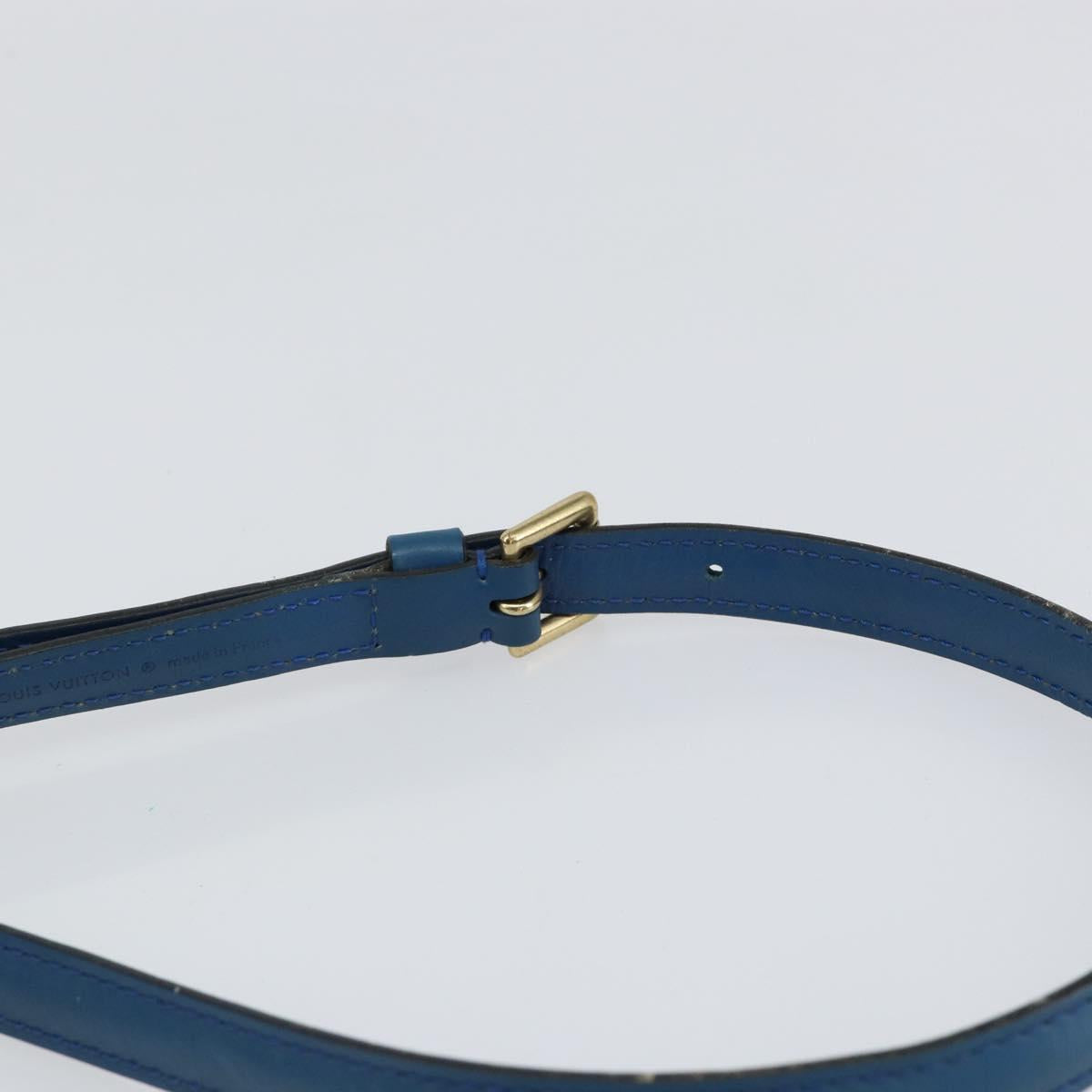 LOUIS VUITTON Epi Grenel Shoulder Bag Blue M52362 LV Auth ep11728