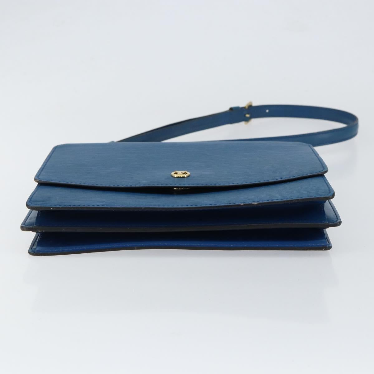 LOUIS VUITTON Epi Grenel Shoulder Bag Blue M52362 LV Auth ep11728