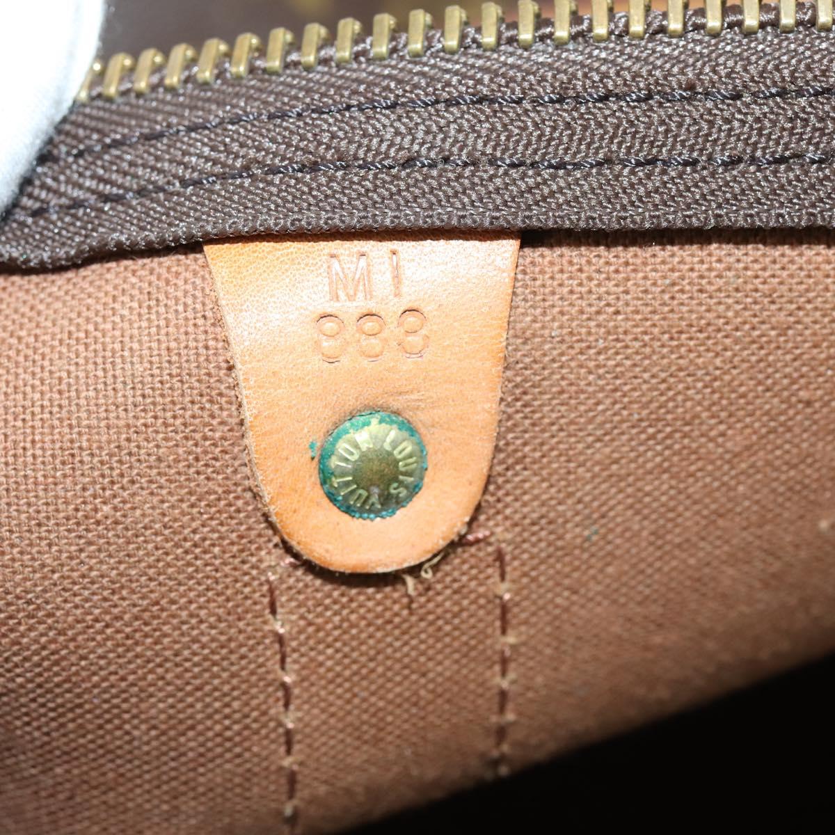 LOUIS VUITTON Monogram Keepall 60 Boston Bag M41422 LV Auth ep11729