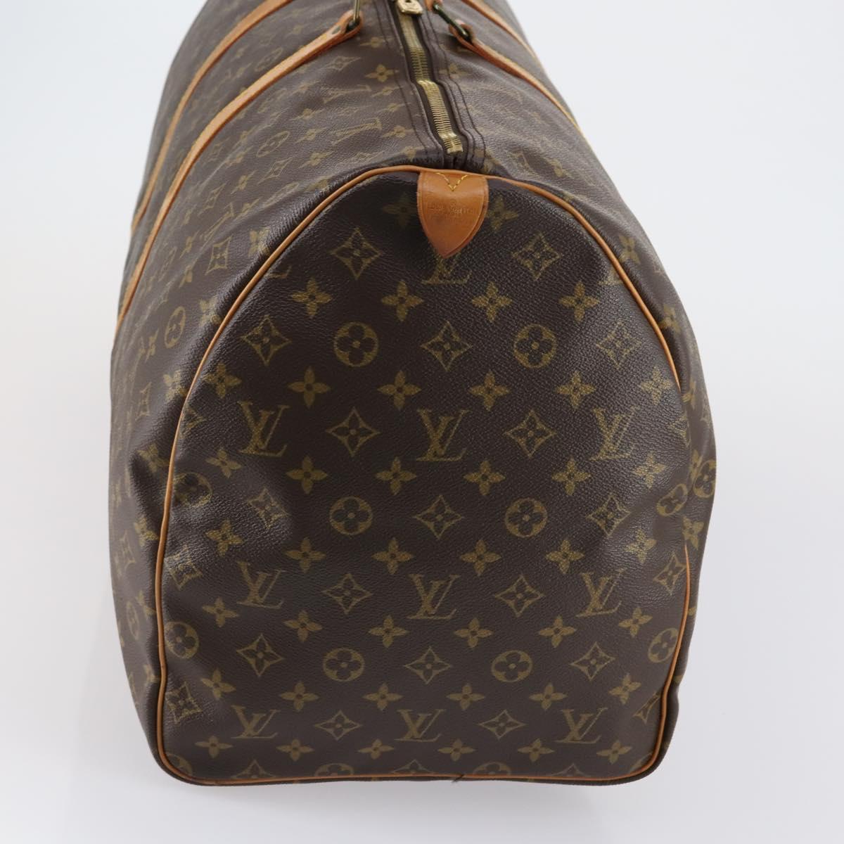 LOUIS VUITTON Monogram Keepall 60 Boston Bag M41422 LV Auth ep11729
